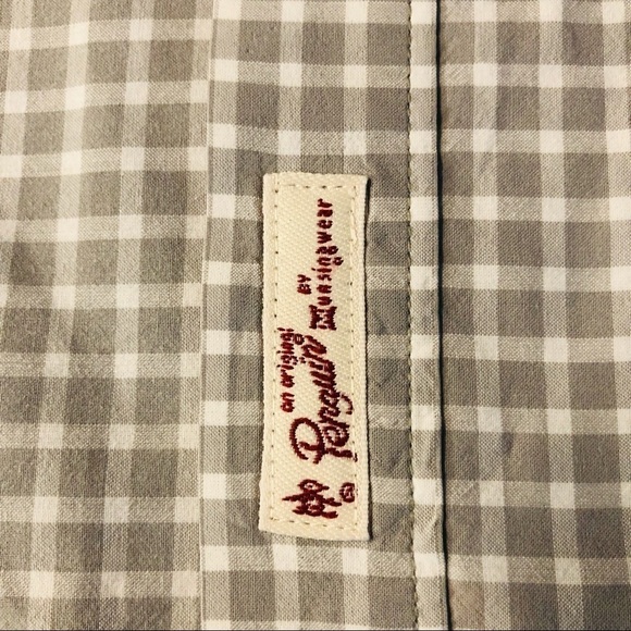 PENGUIN - MENS SHORT SLEEVE BUTTON DOWN SHIRT SZ M - Picture 7 of 8